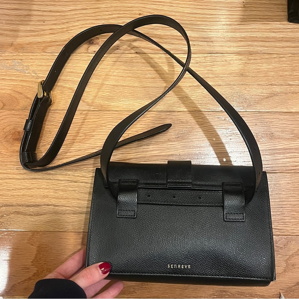 Senreve Aria Black Belt Bag - Picture 8 of 10